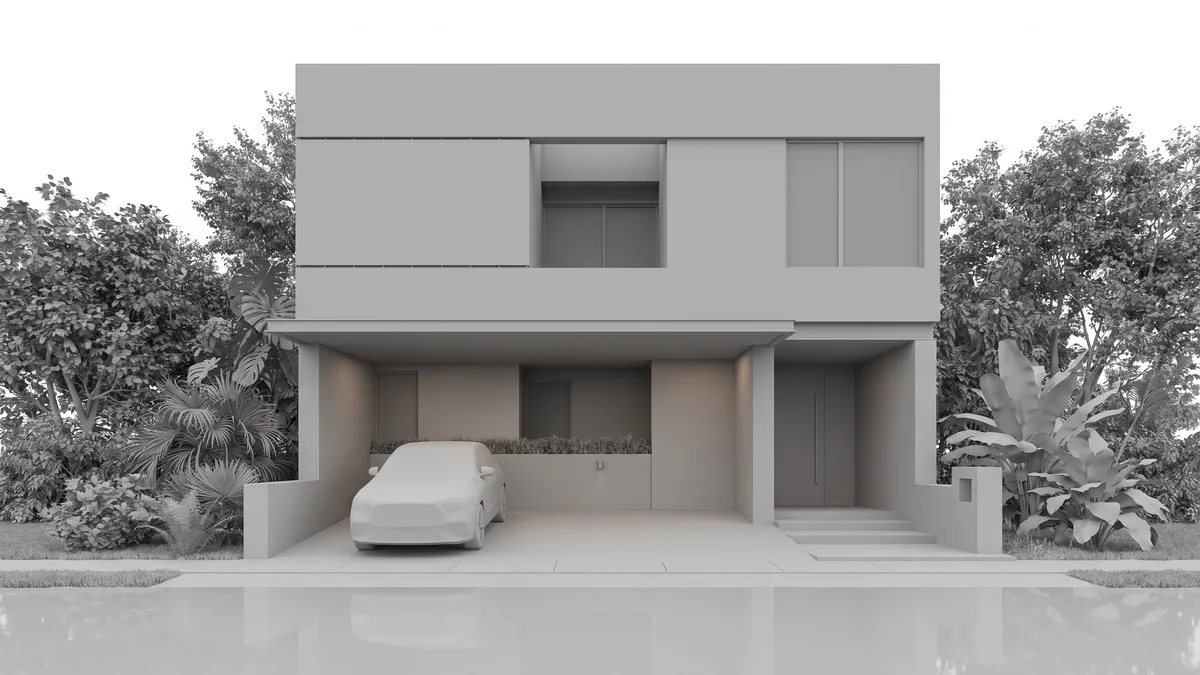 Archer's Street — clay render proof
