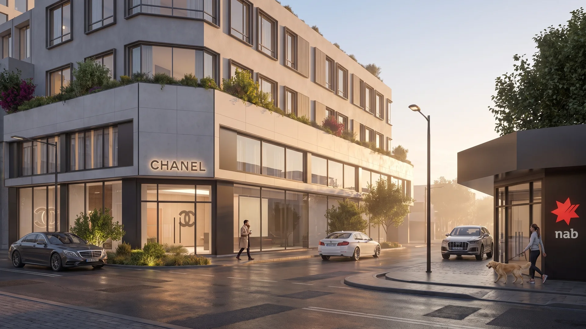 Morning · quiet street