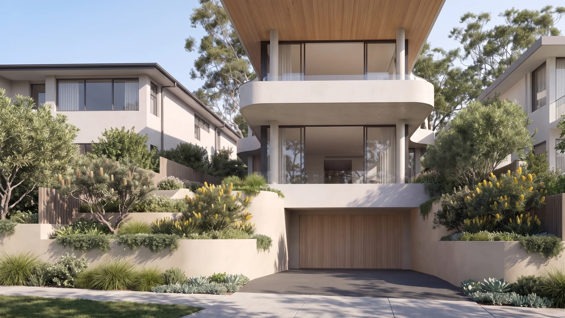 Entry & garage · detail